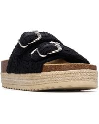 Xti - Refresh Collection Double Strap Buckle Flat Sandals - Lyst