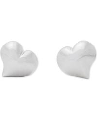 Kate Spade - Amour Gold-tone Heart Stud Earrings (also - Lyst