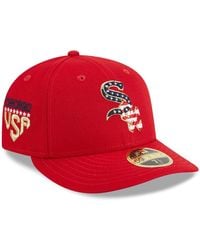 KTZ - Chicago White Sox 2023 Fourth Of July Low Profile 59fifty Fitted Hat - Lyst