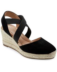 Easy Spirit - Meza Casual Strappy Espadrille Wedges Sandal - Lyst