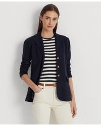 Ralph Lauren - Sweater Knit Blazer P Xs 3x - Lyst