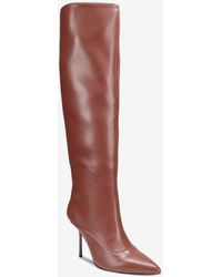AAJ By Aminah - Isabella Tall Shaft Dress Boots - Lyst
