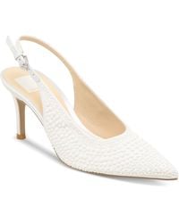 Dolce Vita - Elasi Pearl Pointed-toe Slingback Pumps - Lyst