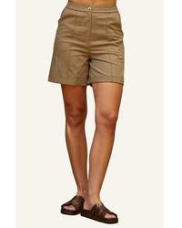 Crescent - Jane Trouser Shorts - Lyst