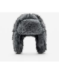 Mango - Fur-effect Hat - Lyst