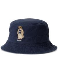 Polo Ralph Lauren - Polo Bear Twill Bucket Hat - Lyst