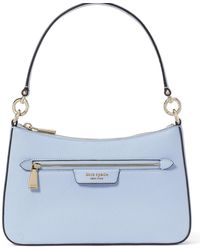 Kate Spade - Hudson Pebbled Leather Small Convertible Crossbody - Lyst