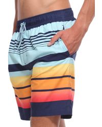 Rokka&Rolla - 8" Mesh Lined Swim Trunks - Lyst