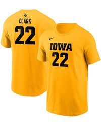 Nike - And Caitlin Clark Iowa Hawkeyes Retired Player Name Number T-shirt - Lyst