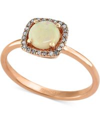 Effy - Opal (3/4 Ct. T.w.) And Diamond Accent Ring In 14k Rose Gold - Lyst