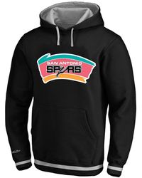 Mitchell & Ness - Black San Antonio Spurs Big Tall Hardwood Classics Hoodie - Lyst
