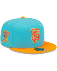 KTZ - Blue And Orange San Francisco Giants Vice Highlighter 59fifty Fitted Hat - Lyst