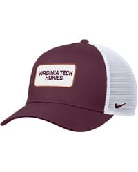 Nike - Virginia Tech Hokies 2025 On-field Rise Trucker Performance Adjustable Hat - Lyst