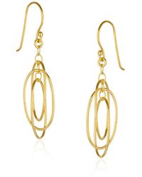 Spero London - Nested Loop 3d Drop Earring - Lyst