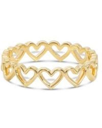 DEVATA - Sweet Heart Ring In 14k Size 8 Approx. 2.5 Grams. - Lyst