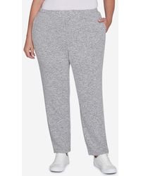 Ruby Rd. - Plus Size Pull On Cozy Hatchi Pants - Lyst