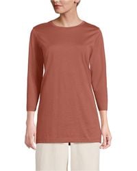 Lands' End - 3/4 Sleeve - Lyst