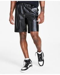 INC International Concepts - Jax Faux Leather 7" Shorts - Lyst