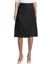 Lands' End - School Uniform Solid A-line Skirt Below The Knee - Lyst