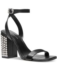 Michael Kors - Michael Merriam Block-heel Sandals - Lyst