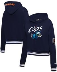 Pro Standard - La Clippers 2023/24 City Edition Cropped Pullover Hoodie - Lyst