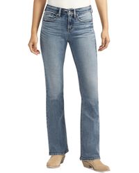 Silver Jeans Co. - Suki Faded Bootcut Jeans - Lyst