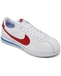 Nike - Classic Cortez Leather Casual Sneakers From Finish Line - Lyst