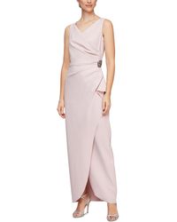 Alex Evenings - Petite Embellished Sheath Gown - Lyst