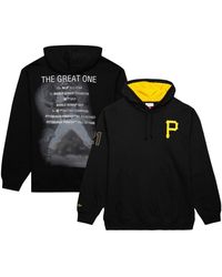 Mitchell & Ness - Roberto Clemente Pittsburgh Pirates Vintage-like Logo Name Number Pullover Hoodie - Lyst