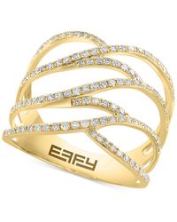 Effy - Pave Rose By Effy Diamond Ring (3/8 Ct. T.w. - Lyst