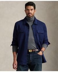 Polo Ralph Lauren - Long Sleeve Double Knit Tech Shirt - Lyst