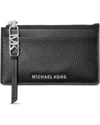 Michael Kors - Michael Empire Logo Small Zip Card Case - Lyst