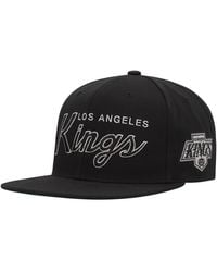 Mitchell & Ness - Los Angeles Kings Core Team Script 2.0 Snapback Hat - Lyst