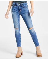 Lucky Brand - Ava Mid-rise Ripped Skinny Jeans - Lyst