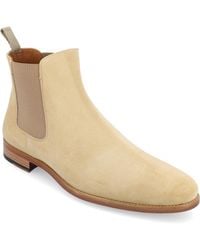 Taft - Jude Handcrafted Suede Chelsea Slip-on Boots - Lyst