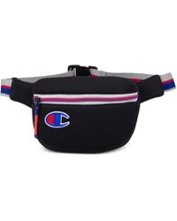 champion the attribute black fanny pack