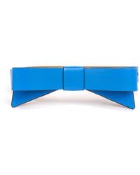 Kate Spade - Leather Bow Belt - Lyst