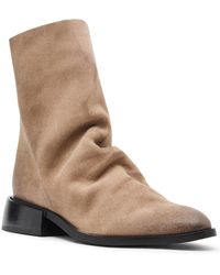 Steve Madden - Nexie Slouch Block Heel Booties - Lyst