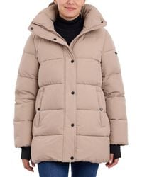BCBGMAXAZRIA - Hooded Puffer Coat - Lyst