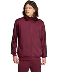 adidas - 3 Stripes Tricot Regular Track Top - Lyst