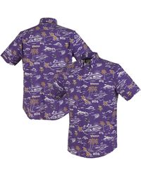 Reyn Spooner - Minnesota Vikings Kekai Performance Button-down Shirt - Lyst