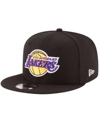 KTZ - Los Angeles Lakers Official Team Color 9fifty Adjustable Snapback Hat - Lyst