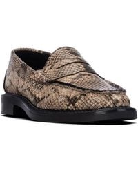 Xti - Round-toe Block-heel Loafers - Lyst