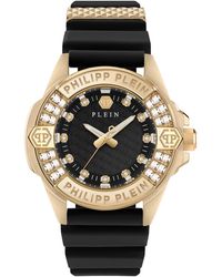 Philipp Plein - Majesty Black Silicone Strap Watch 38mm - Lyst