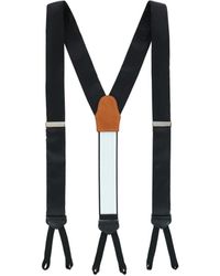 Trafalgar - The Monte Bello Interlocked Silk Formal Suspenders - Lyst