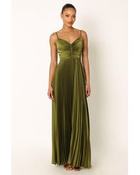 Petal & Pup - Naira Pleated Maxi Dress - Lyst