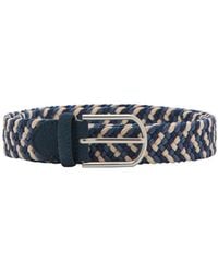 Mango - Braided Elastic Coloured Belt - Lyst