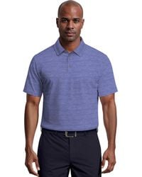 PGA TOUR - Textured Polo Shirt - Lyst