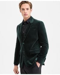 BOSS - Hugo By Slim-fit Solid Velvet Sport Coat - Lyst