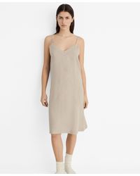 Mango - Linen Nightgown - Lyst